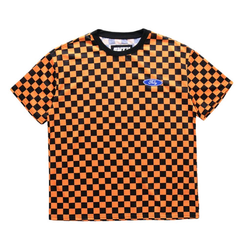 FNTY Checker T-Shirt Orange