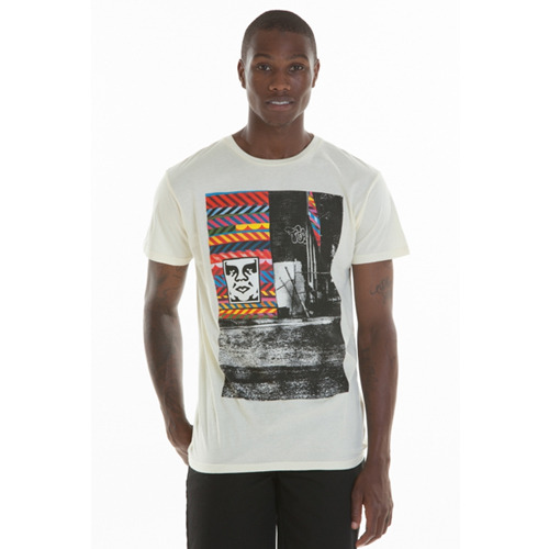 OBEY WOODSIDE/PITTSBURGH 02 LIGHTWEIGHT PIGMENT TEE