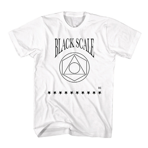 BLACK SCALE Geo Logo Tee 