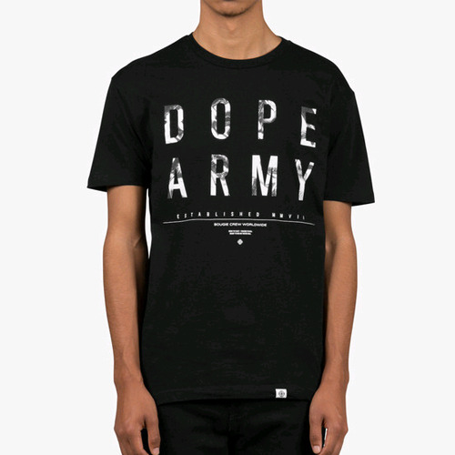 DOPE Dope Army Tee (Black) 
