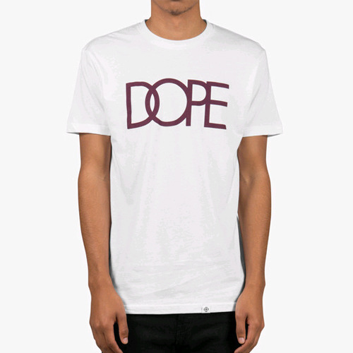 DOPE Logo Tee (White) 