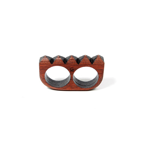 GOODWOOD NYC STUD RING 2 FINGER 