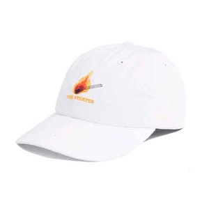 THE HUNDREDS Draft Dad Hat White