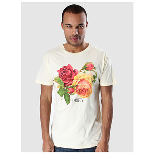 OBEY BED OF ROSES TEE
