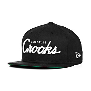 CROOKS &amp; CASTLES Mens Woven Fitted Cap - Team Crooks [2]