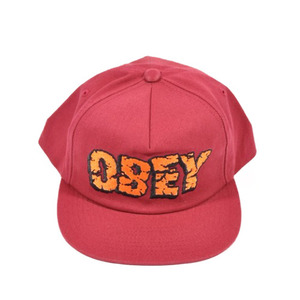 OBEY SAN ANDREAS SNAPBACK TIBET RED