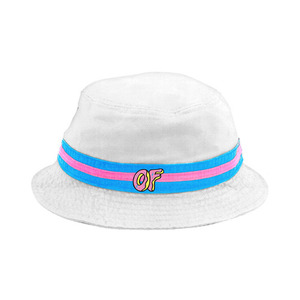ODD FUTURE TURQUOISE / PINK OF BAND BUCKET HAT