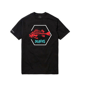 DEALERS NY FISH SCALE 2.0 Tee (BLACK)