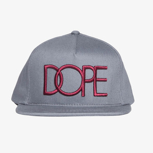 Dope Classic Logo Snapback (Grey)
