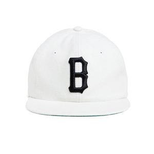 BLACK SCALE Vintage B Logo New Era Snapback (White)