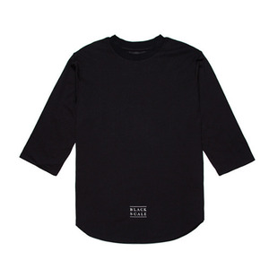 BLACK SCALE Southard Baseball T-Shirt (Black)