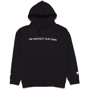  [QUICK STRIKE] BLACK SCALE WE PROTECT OUR OWN PULLOVER (BLACK) 