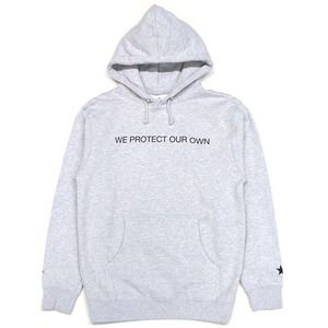  [QUICK STRIKE] BLACK SCALE WE PROTECT OUR OWN PULLOVER (GREY) 