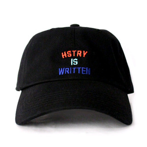 HSTRY BY NAS Written HSTRY Dads Hat (BLACK)