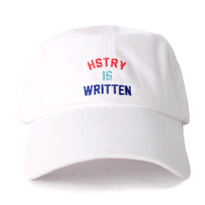 HSTRY BY NAS Written HSTRY Dads Hat (WHITE)