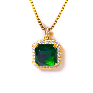 Design By TSS EMERALD GREEN Necklace