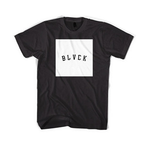 BLACKSCALE Grand Slam Box Logo T-Shirt, Black