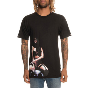 Crooks and Castles The La Femme Tee in Black