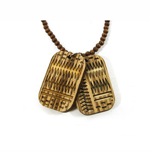 AFRICA DOG TAGS NECKLACE 
