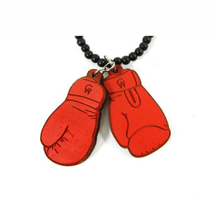 BOXING GLOVES NECKLACE 