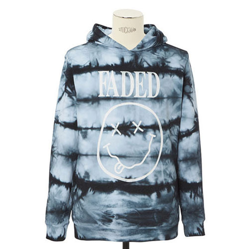 DOPE Tie-Dye Faded Pullover 