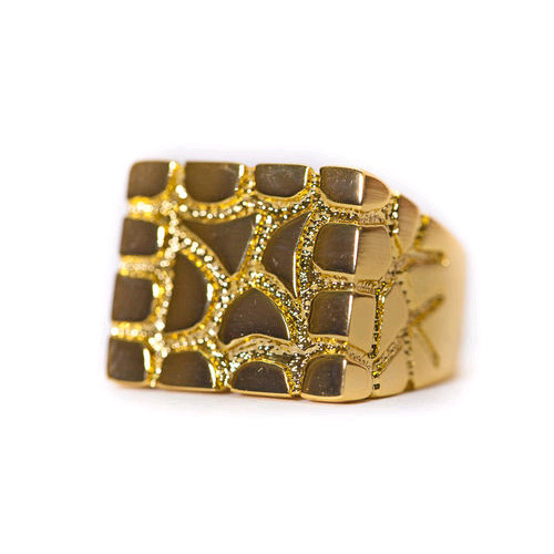 Design By TSS NUGGET RING (GOLD)