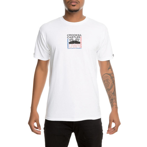 Crooks and Castles The Components Tee in White