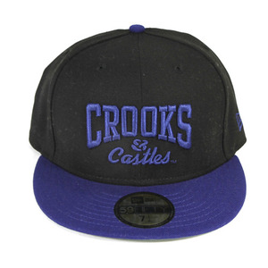 CROOKS &amp; CASTLES Core Logo Fitted Cap [2]