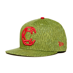 CROOKS &amp; CASTLES Mens Woven Fitted Jungle Cap - New Chain C [1]