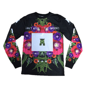 CROOKS &amp; CASTLES Men&#039;s Knit L/S T-Shirt - Highlife