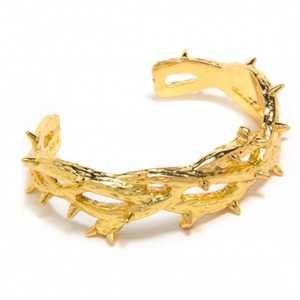 BLACK SCALE Thorns Bracelet, Gold