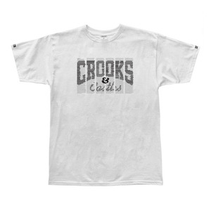 CROOKS &amp; CASTLES Men&#039;s Knit Crew T-Shirt - Strikeout Core