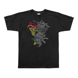 CROOKS &amp; CASTLES Men&#039;s Knit Crew T-Shirt - Dissected Medusa