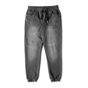 CROOKS &amp; CASTLES Men&#039;s Knit Sweatpant - Mechanic (Washed Black) 