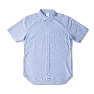 CROOKS &amp; CASTLES  Woven S/S Shirt - Good Fella (Lt. Blue)