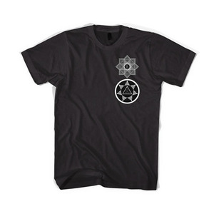 BLACKSCALE Tredic X Star T-Shirt, BLACK