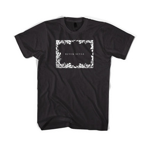 BLACKSCALE Frame De Fluer T-Shirt, Black