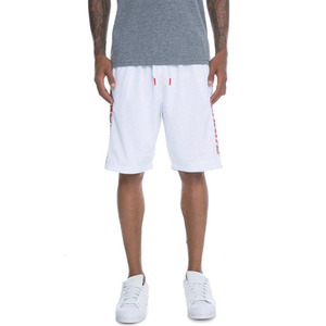 CROOKS AND CASTLES Basketball Shorts - Circuit WHITE
